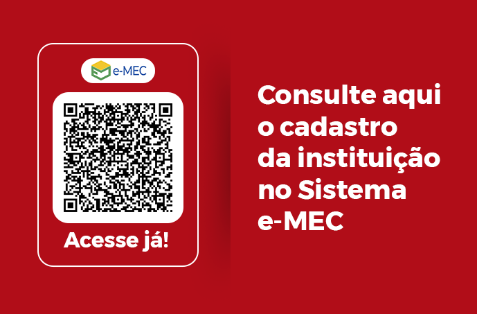 Consulte aqui o cadastro da instituição no Sistema e-MEC